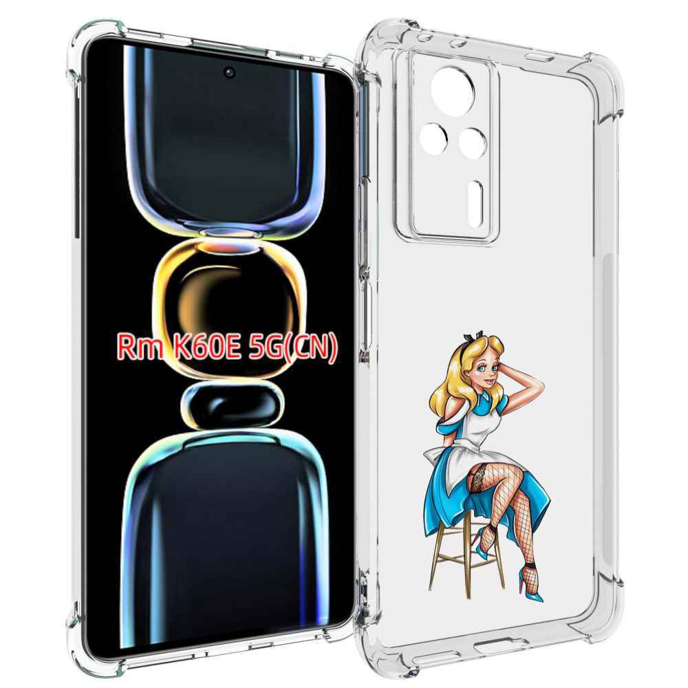 

Чехол MyPads девушка-в-чулках женский для Xiaomi Redmi K60E, Tocco