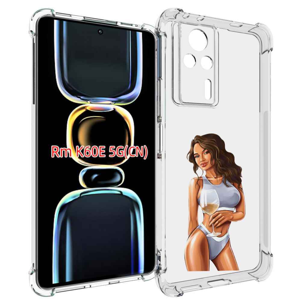 

Чехол MyPads девушка-в-сером-купальнике- женский для Xiaomi Redmi K60E, Tocco