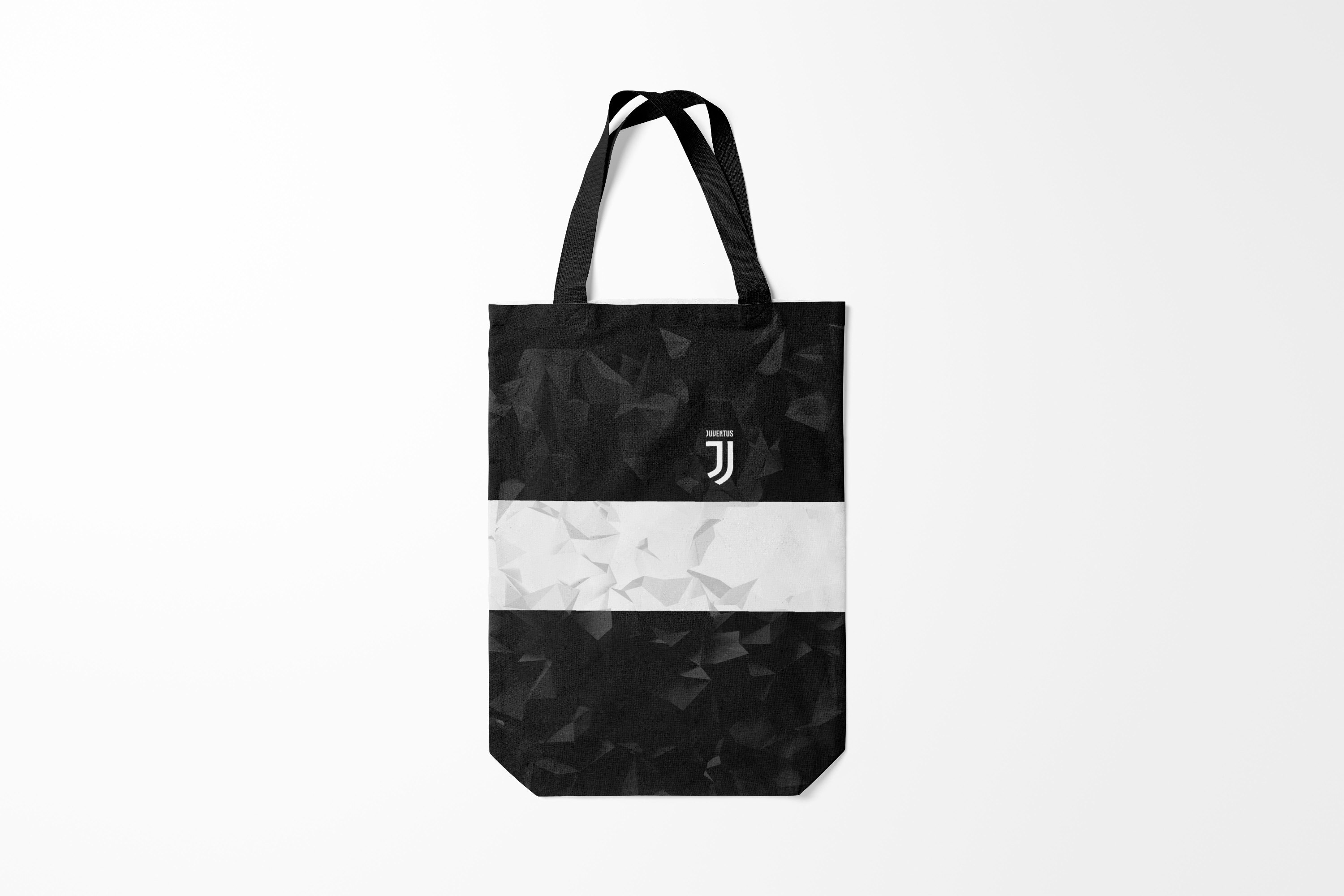 

Сумка шoппер унисекс Burnettie Juventus White Line, черный, Juventus White Line