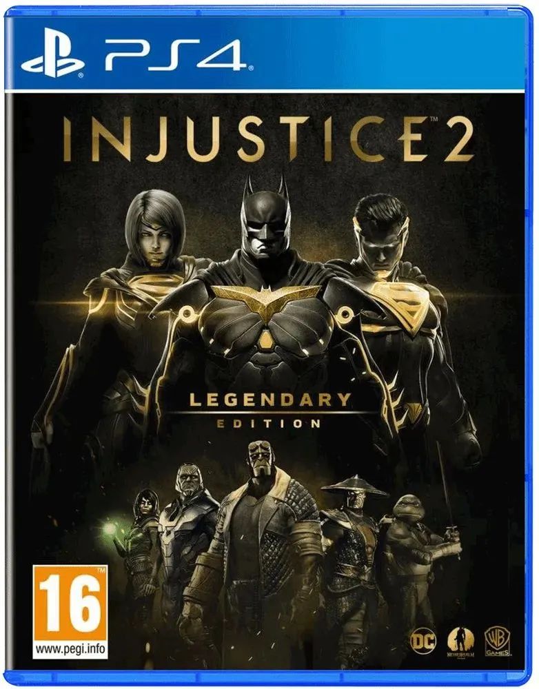 Игра Injustice 2 Legendary Edition (PlayStation 4, Русские субтитры)