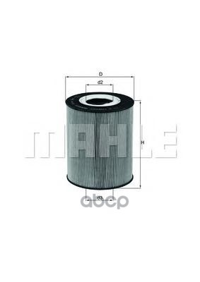 

Фильтр масляный MAN MAHLE OX146D