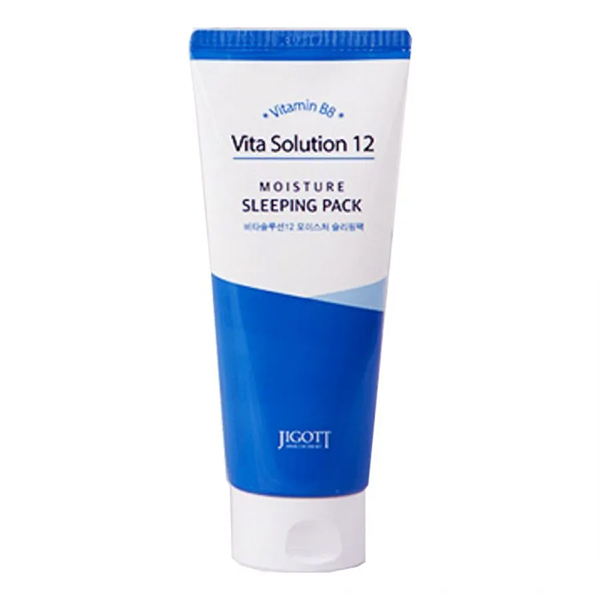 Маска Jigott Vita Solution 12 Moisture Sleeping Pack маска для лица vita мгновенный лифтинг 50 г