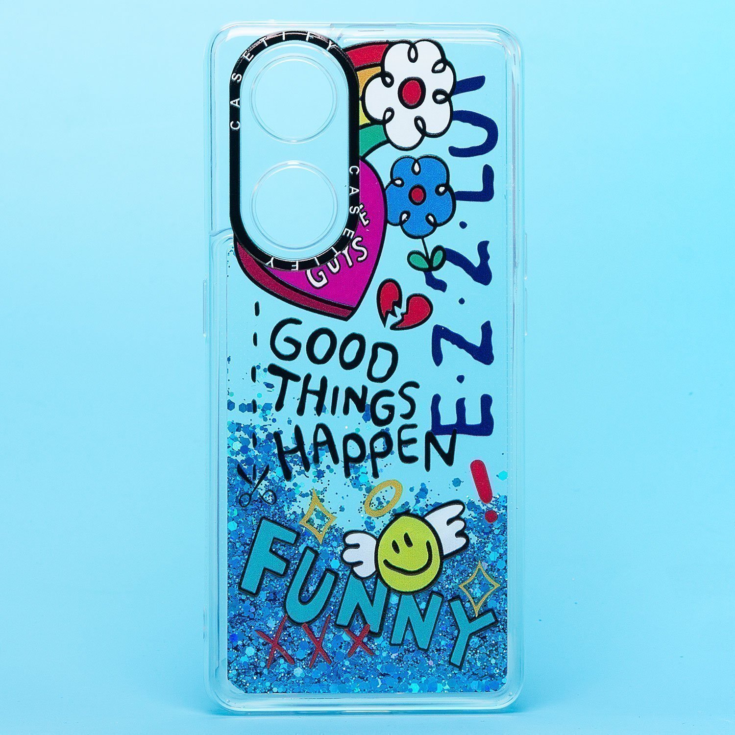 

Чехол Oppo Reno 8T 5G (CPH2481) силиконовый (рис. 334/003), Разноцветный