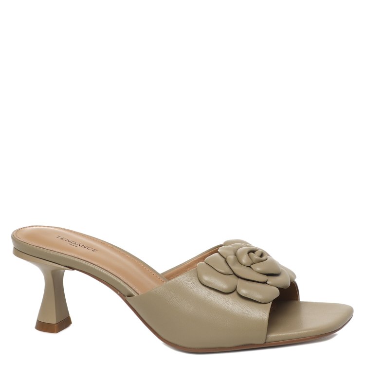 

Шлепанцы женские Tendance CLF368-01 бежевые 37 EU, Бежевый, CLF368-01