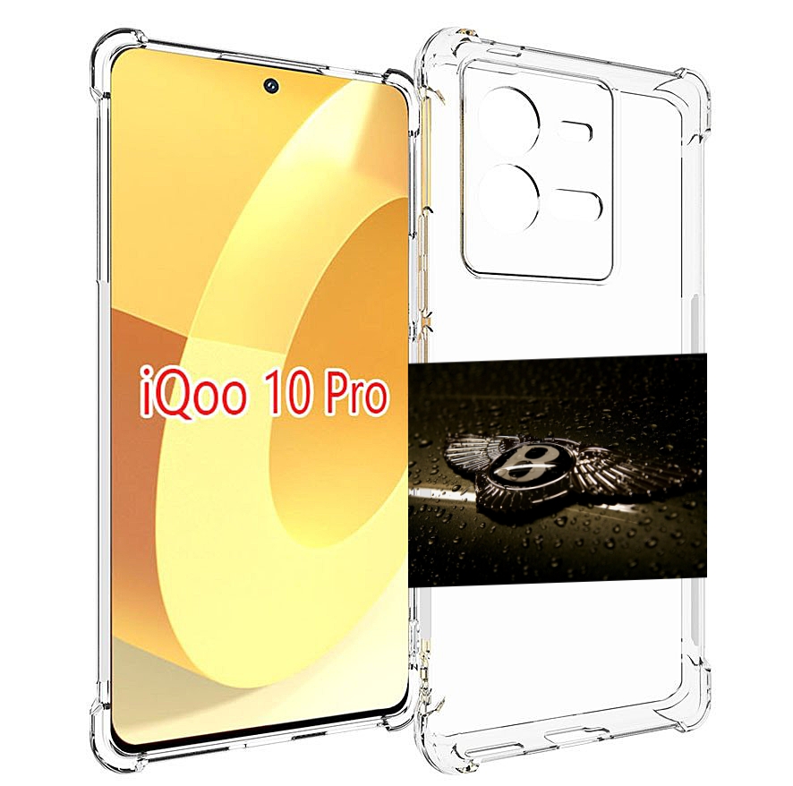 

Чехол MyPads bentley 2 мужской для Vivo iQOO 10 Pro, Прозрачный, Tocco