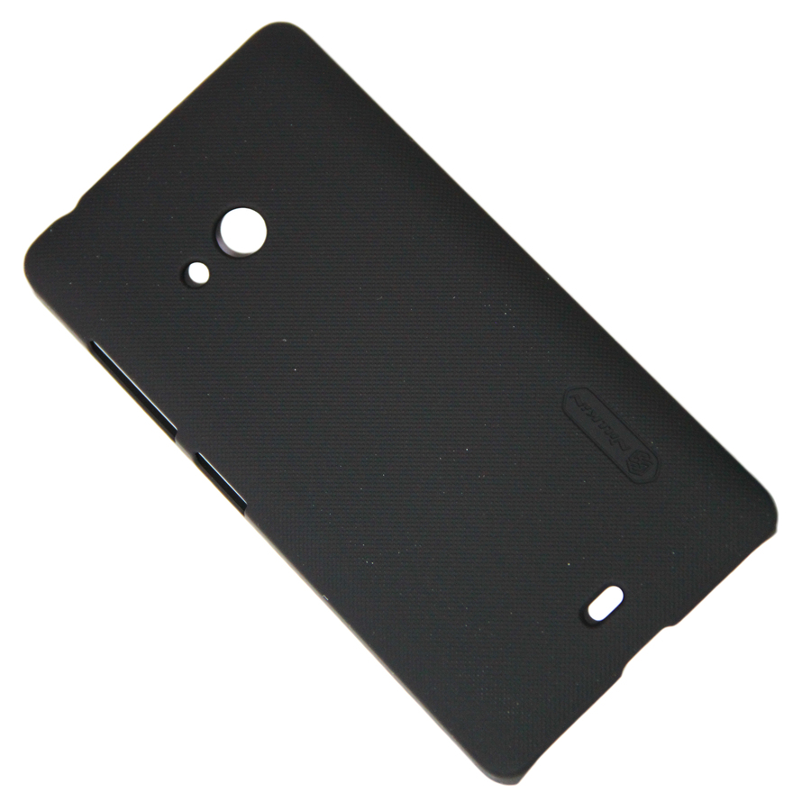 

Чехол Microsoft 540 Lumia Dual Sim задняя крышка пластик ребристый Nillkin <черный>