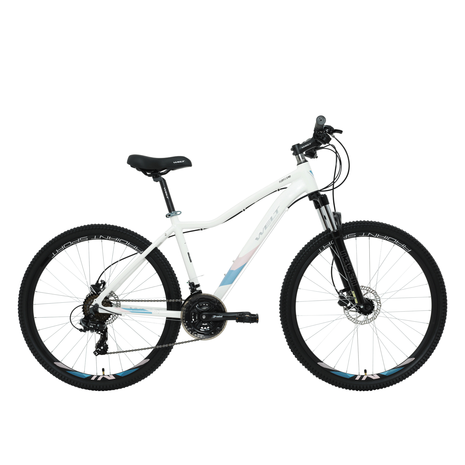 Велосипед Welt Floxy 2,0 HD 27 2024 15 white