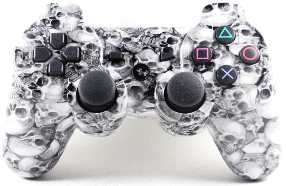 фото Геймпад беспроводной wireless controller (черепа) (ps3) (oem) nobrand