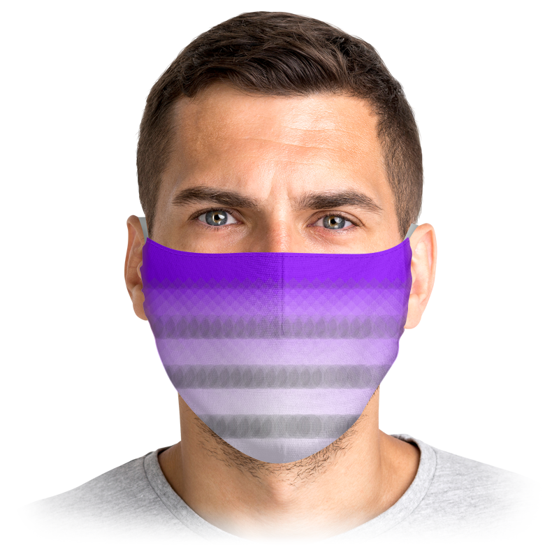 

Многоразовая маска Printio Stop virus! серая S, Stop virus!