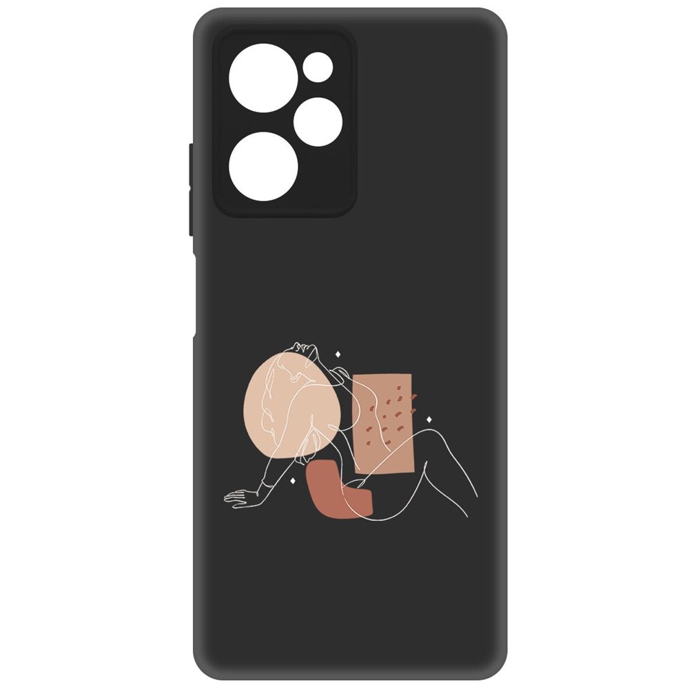 

Чехол-накладка Софт Чувственность для Poco X5 Pro, Черный