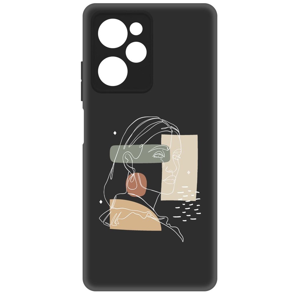 

Чехол-накладка Софт Уверенность для Poco X5 Pro, Черный