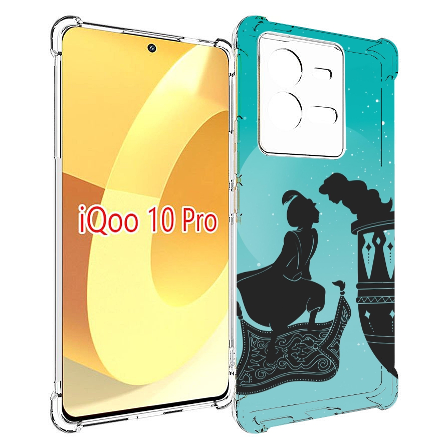 

Чехол MyPads алладин тень для Vivo iQOO 10 Pro, Прозрачный, Tocco