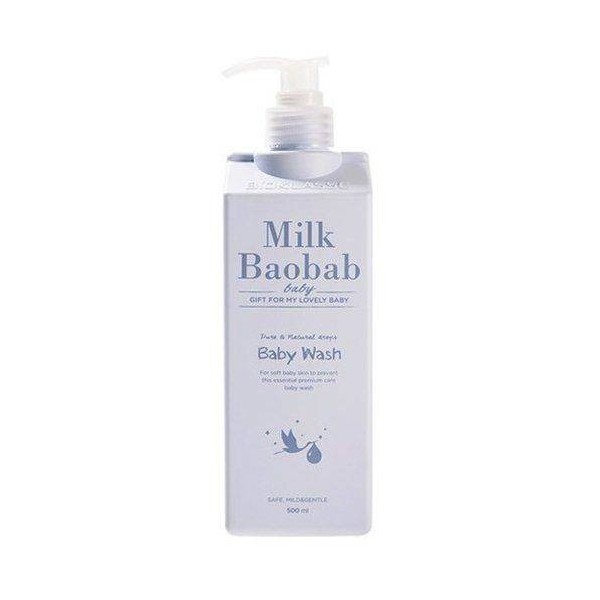 фото Mb baby детский гель для душа milkbaobab baby wash (all in one) milk baobab