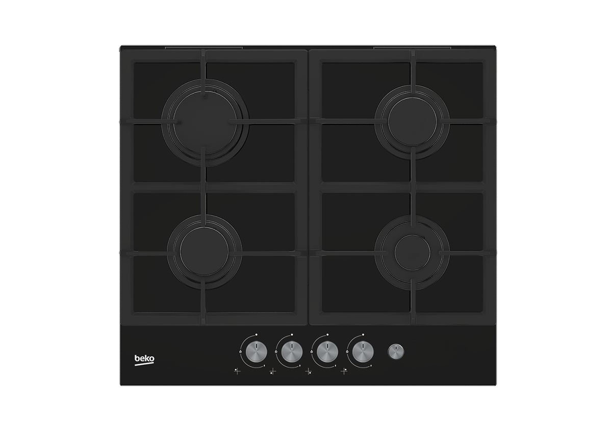 

Встраиваемая варочная панель газовая Beko HILG 64235 S черный, HILG 64235 S
