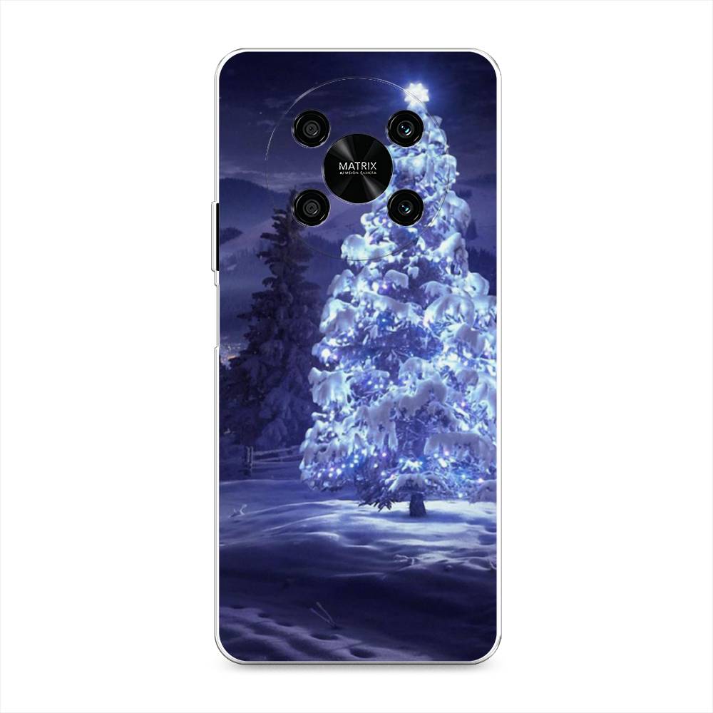

Чехол на Honor X9 4G "Зима 4", Синий;черный;белый, 6108150-2