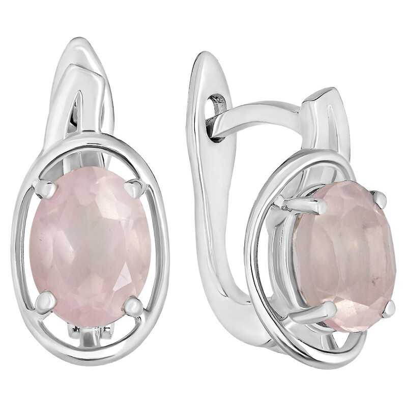 

Серьги из серебра с кварцем LAZURIT-ONLINE 7752AG, 7752AG