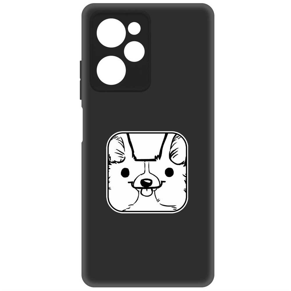 

Чехол-накладка Софт Собачка в кубе для Poco X5 Pro