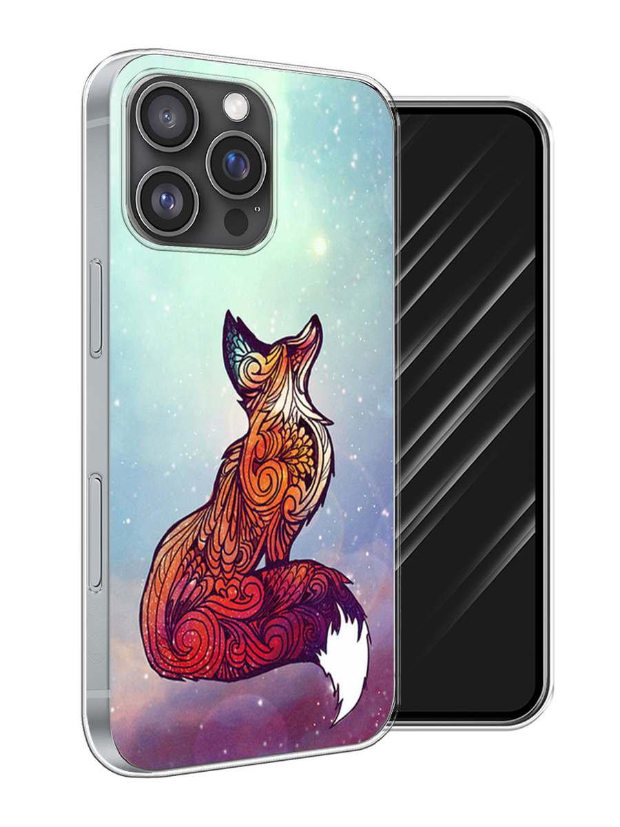 

Чехол Awog на Apple iPhone 16 Pro Max "Лиса 1", Голубой;фиолетовый, 16350-1
