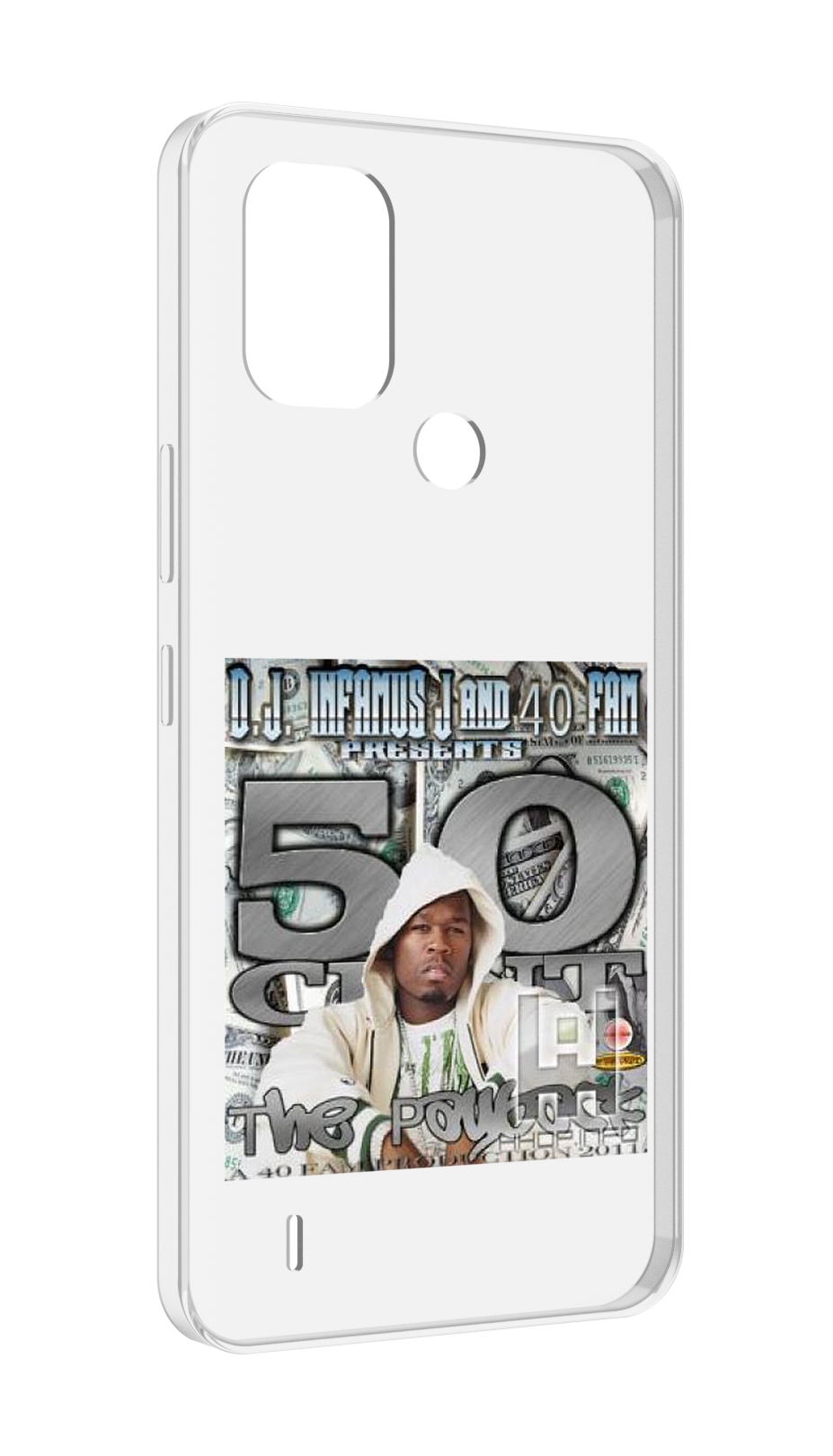 

Чехол MyPads 50 Cent - The Payback для Nokia C31, Прозрачный, Tocco