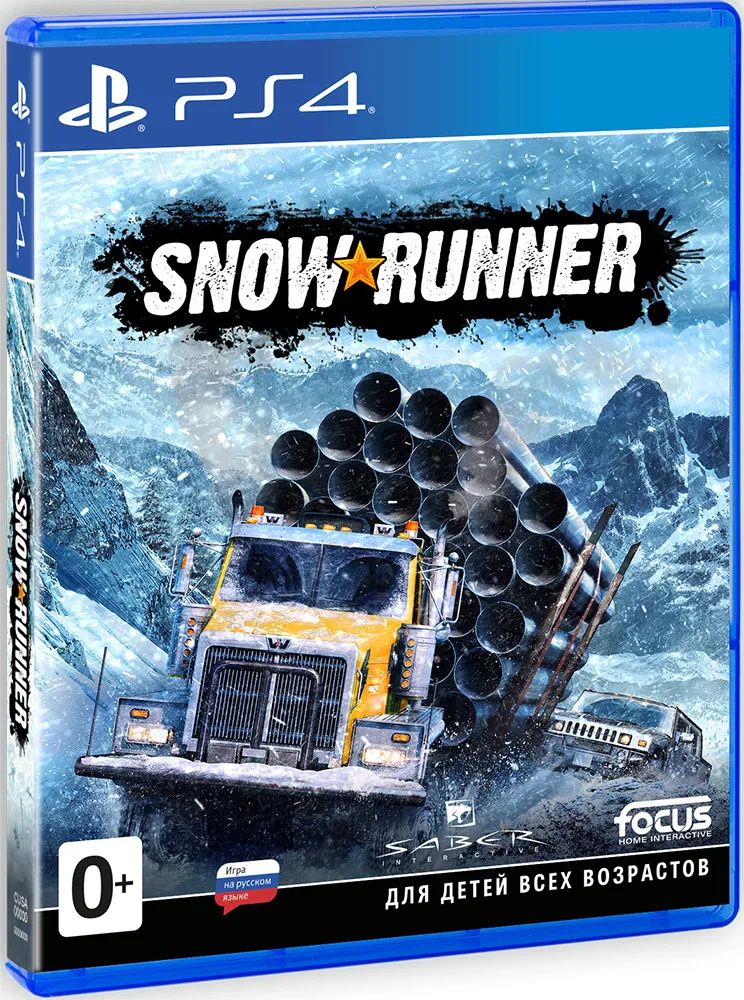 Игра SnowRunner PlayStation 4 Русские субтитры 3350₽