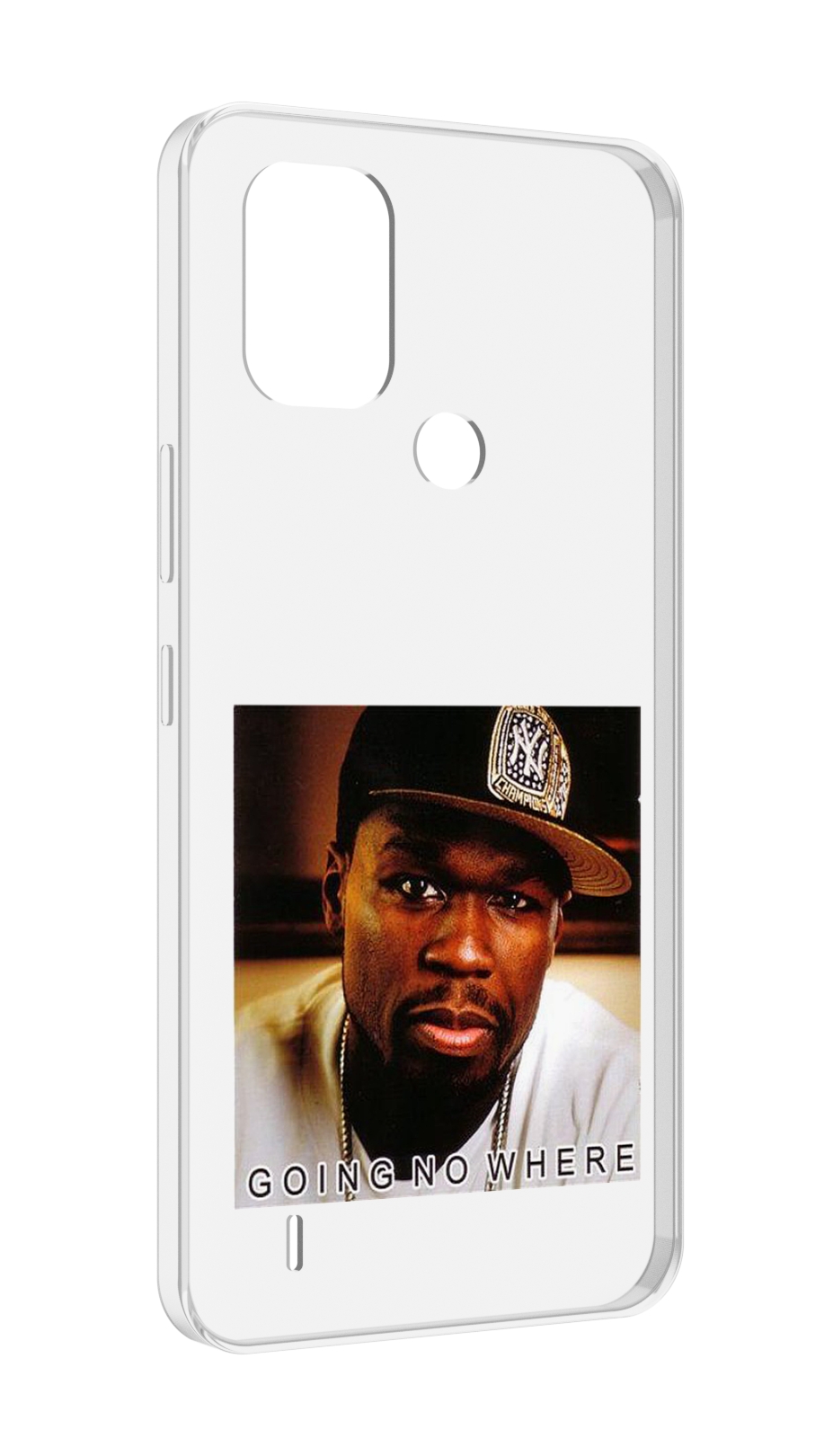 

Чехол MyPads 50 Cent - Going No Where для Nokia C31, Прозрачный, Tocco