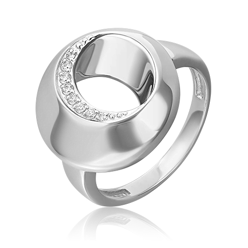 

Кольцо из серебра р. 19 PLATINA jewelry 01-5646-00-401-0200, фианит, 01-5646-00-401-0200