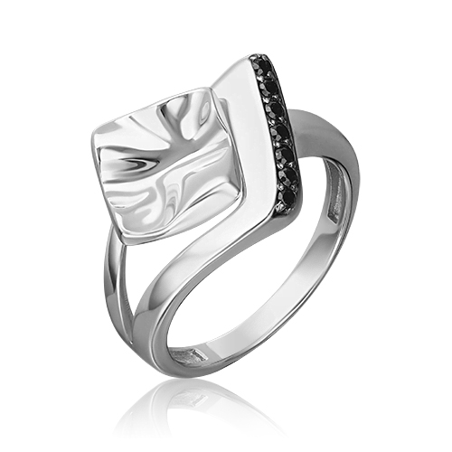 Кольцо из серебра р 19 PLATINA jewelry 01-5644-00-402-0200 фианит 5200₽