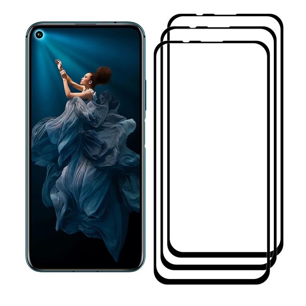 

Комплект из 3х стекол Krutoff для Honor 20/20 Pro/20S/Huawei Nova 5T черное