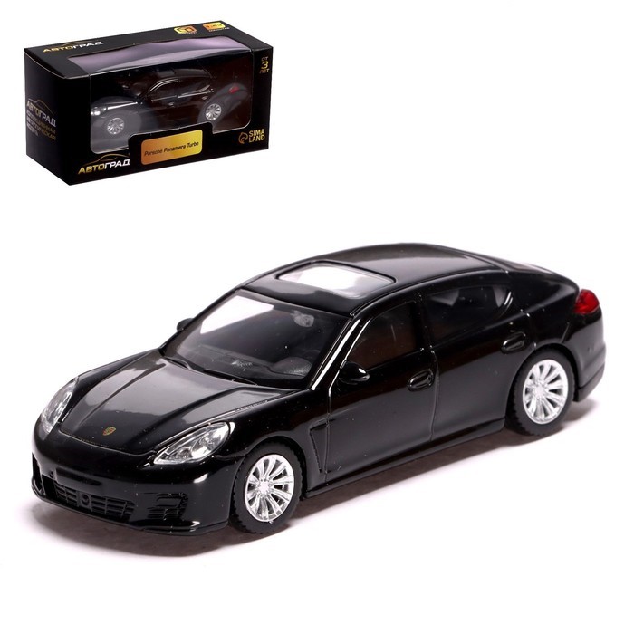 Автоград Porsche Panamera Turbo, 1:43, цвет черный 444009