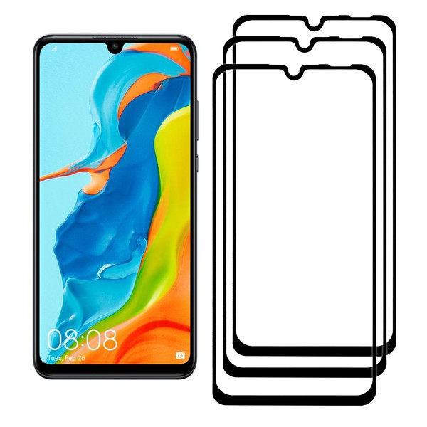 

Комплект из 3х стекол Krutoff для Huawei P30 Lite/Nova 4e черное