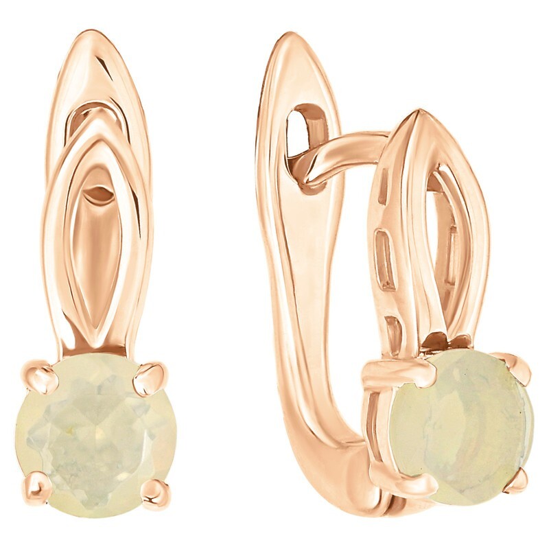 

Серьги из серебра с опалом LAZURIT-ONLINE 7726RG, 7726RG