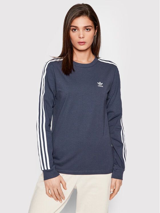 

Лонгслив женский Adidas 0000209021585 синий 30 EU, 0000209021585