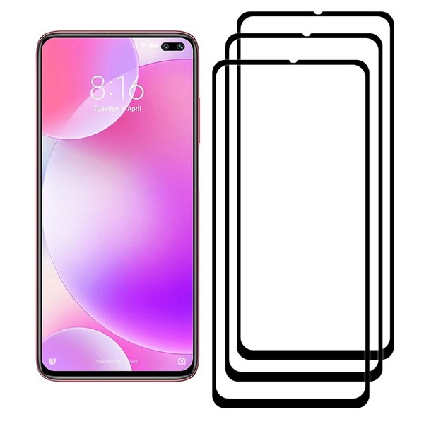 

Защитное стекло Krutoff для Xiaomi POCO X2 / Redmi Note 9 Pro / Mi 10T Lite 5G 3 шт
