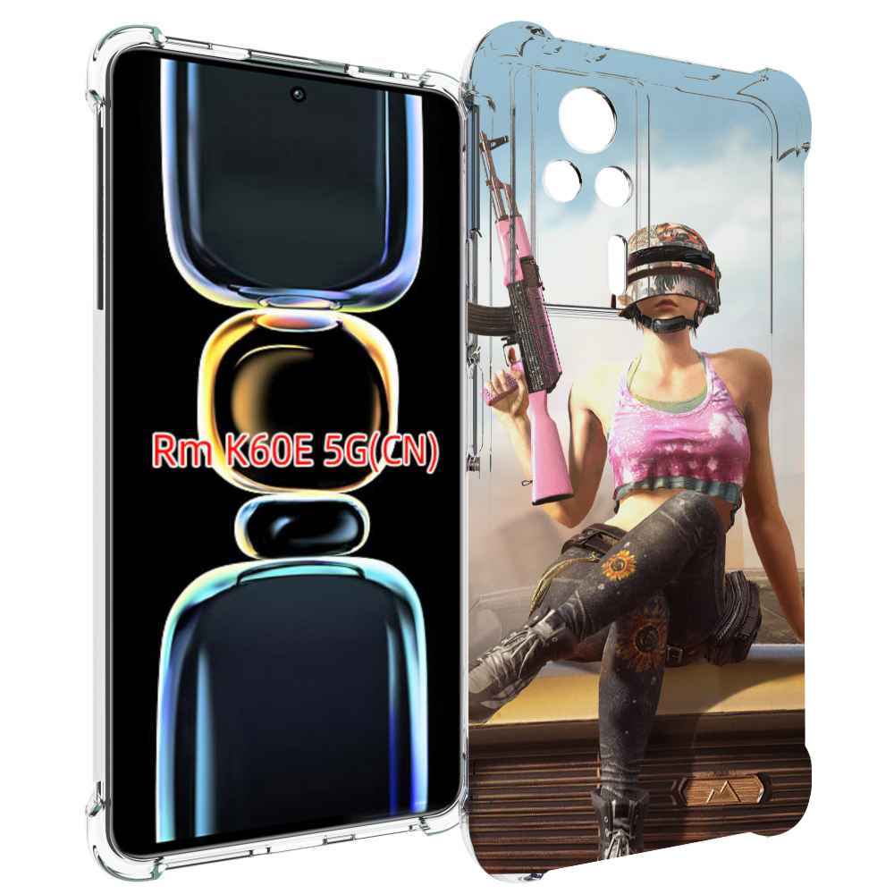 

Чехол MyPads девушка из PUBG для Xiaomi Redmi K60E, Tocco