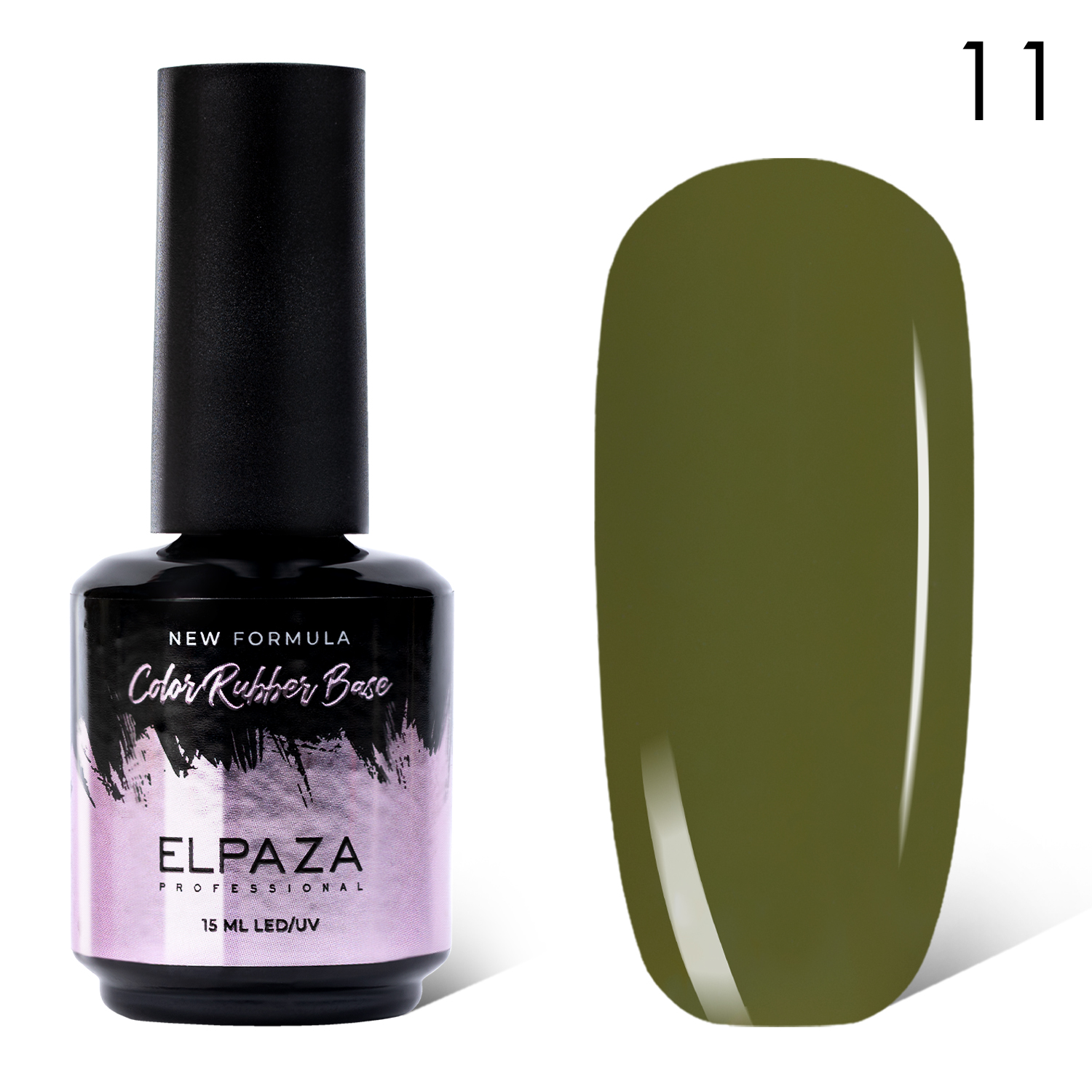 

База каучуковая Elpaza Cover Rubber Base Natural 11 15 мл