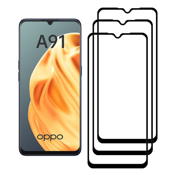 

Комплект из 3х стекол Krutoff для OPPO A91/ Reno3