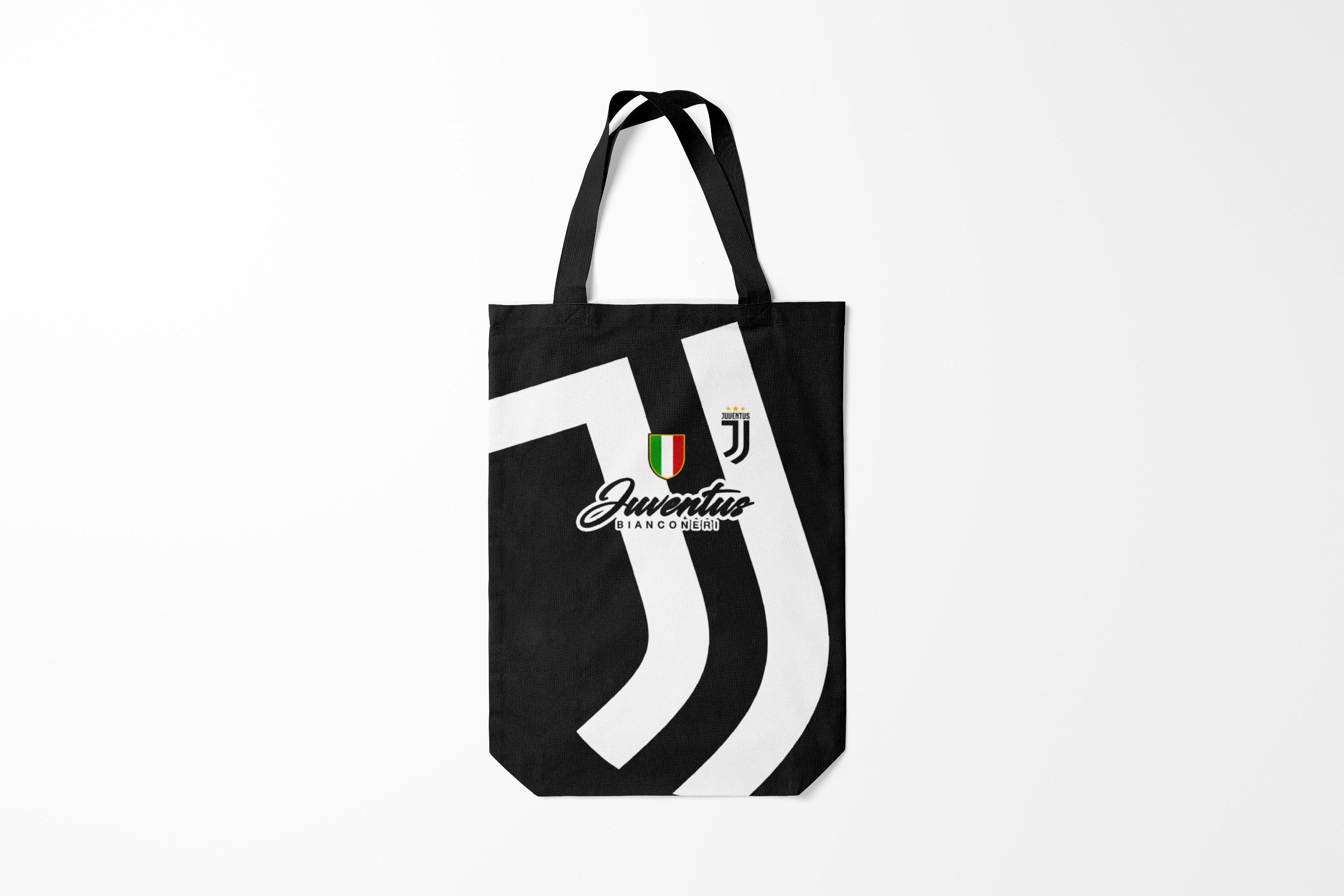 

Сумка шoппер унисекс Burnettie Juventus Ювентус, черный, Juventus Ювентус