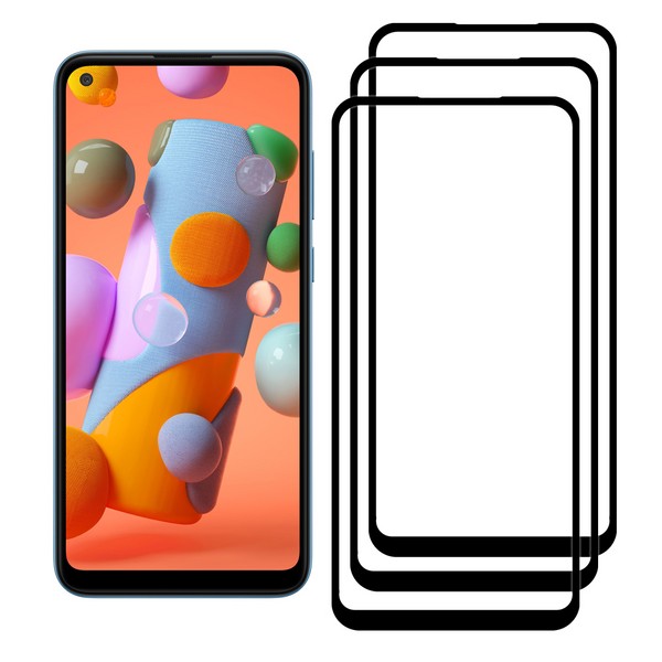 

Комплект из 3х стекол Krutoff для Samsung Galaxy A11/M11 черное