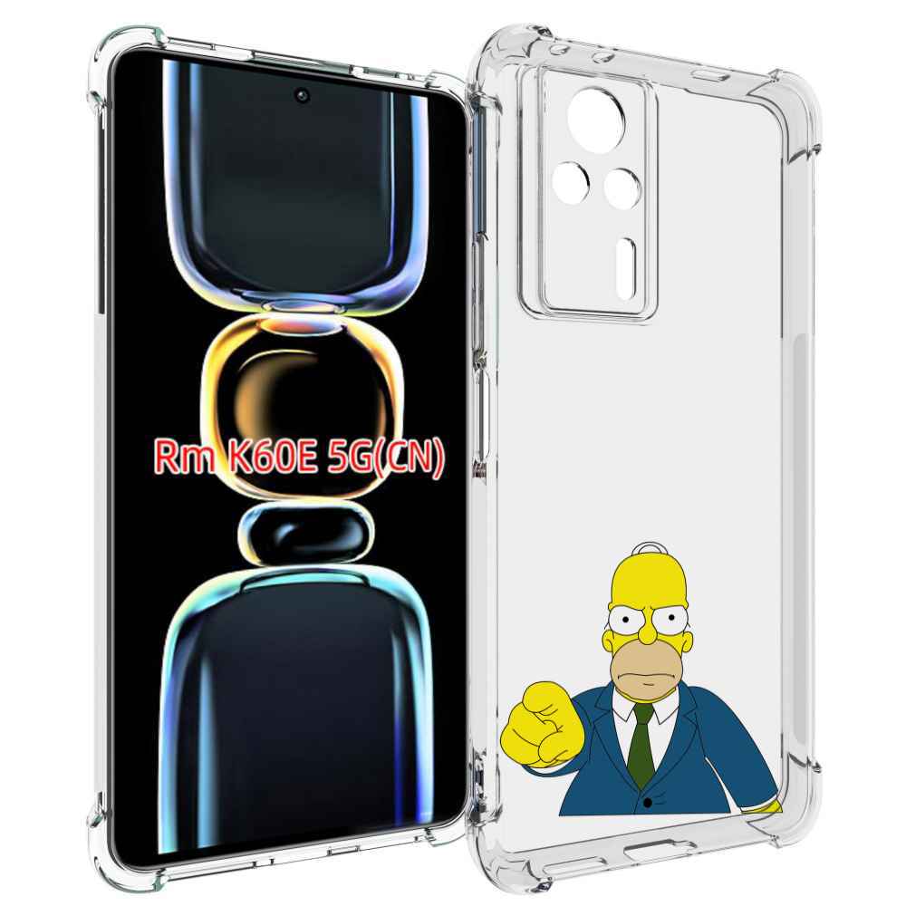 

Чехол MyPads гомер-злой для Xiaomi Redmi K60E, Tocco