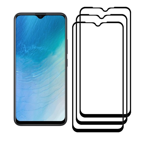 

Комплект из 3х стекол Krutoff для Vivo Y19 черное