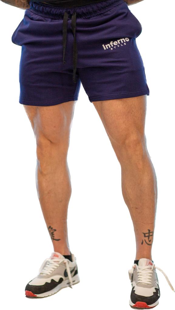 Спортивные шорты мужские INFERNO style Ш-007-001 синие L