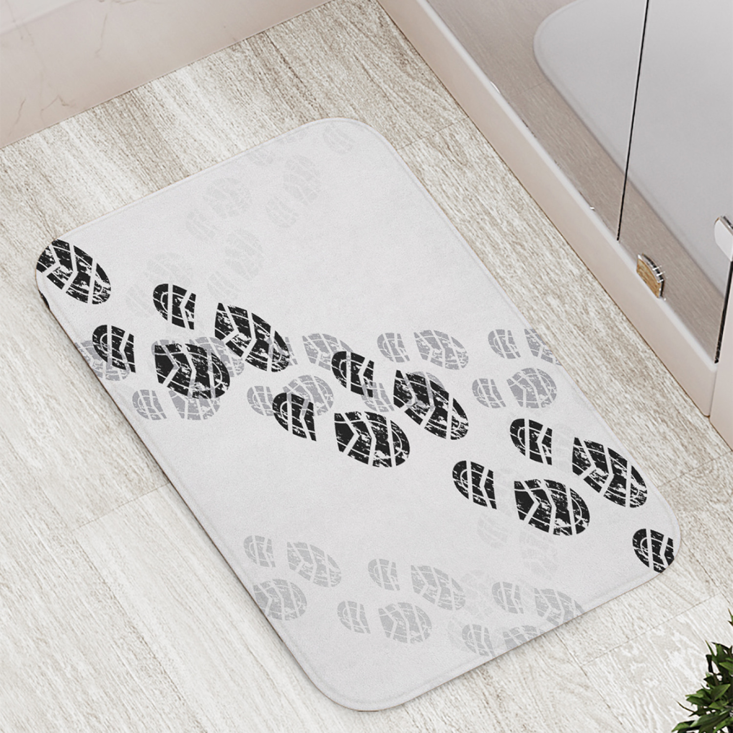 

Коврики для ванной и туалета bath_100527 Гранж следы JoyArty, Гранж следы