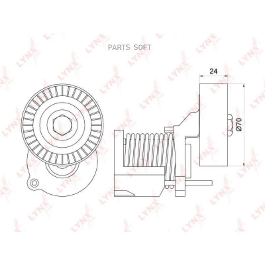 

Натяжитель приводной LYNXauto PT-3148