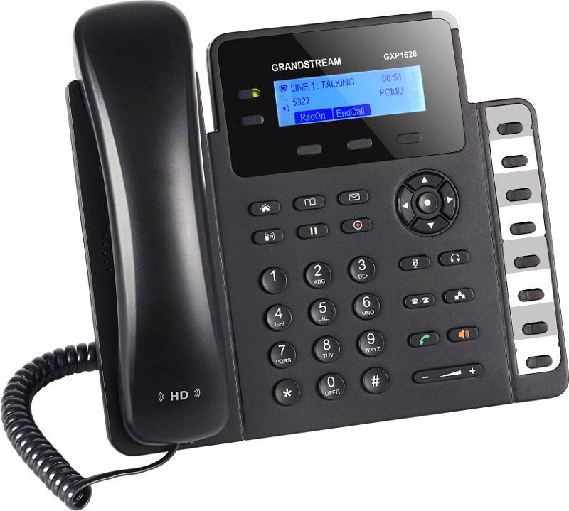 

IP-телефон Grandstream GXP1628 Black, GXP1628