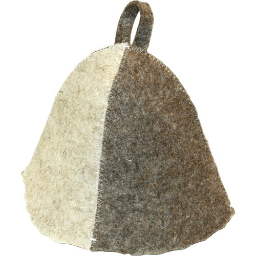 

Шапка для бани 1063019  бежевый, коричневый, Серый;белый