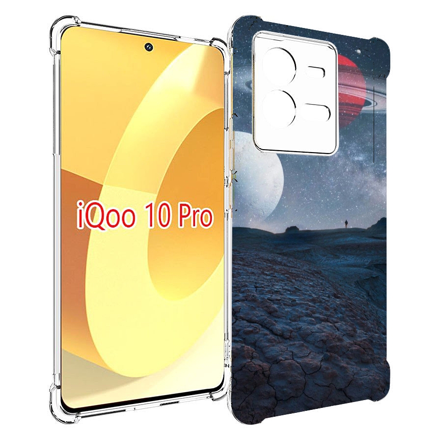 

Чехол MyPads Фотография для Vivo iQOO 10 Pro, Прозрачный, Tocco