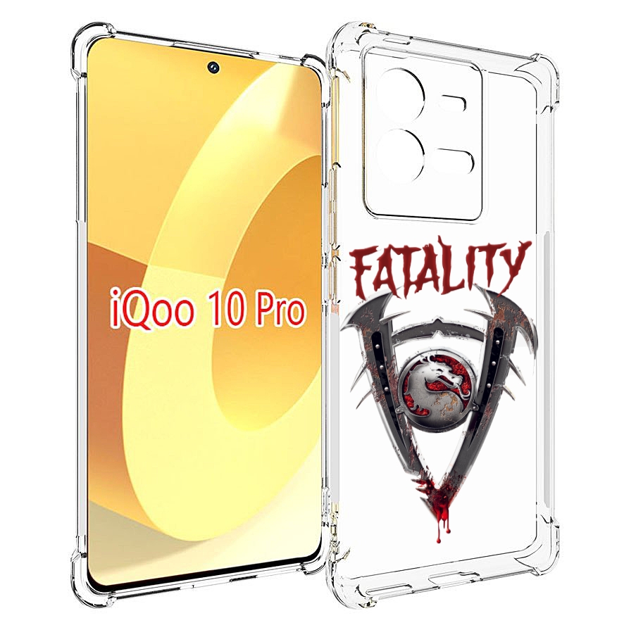

Чехол MyPads Фаталити мужской для Vivo iQOO 10 Pro, Прозрачный, Tocco