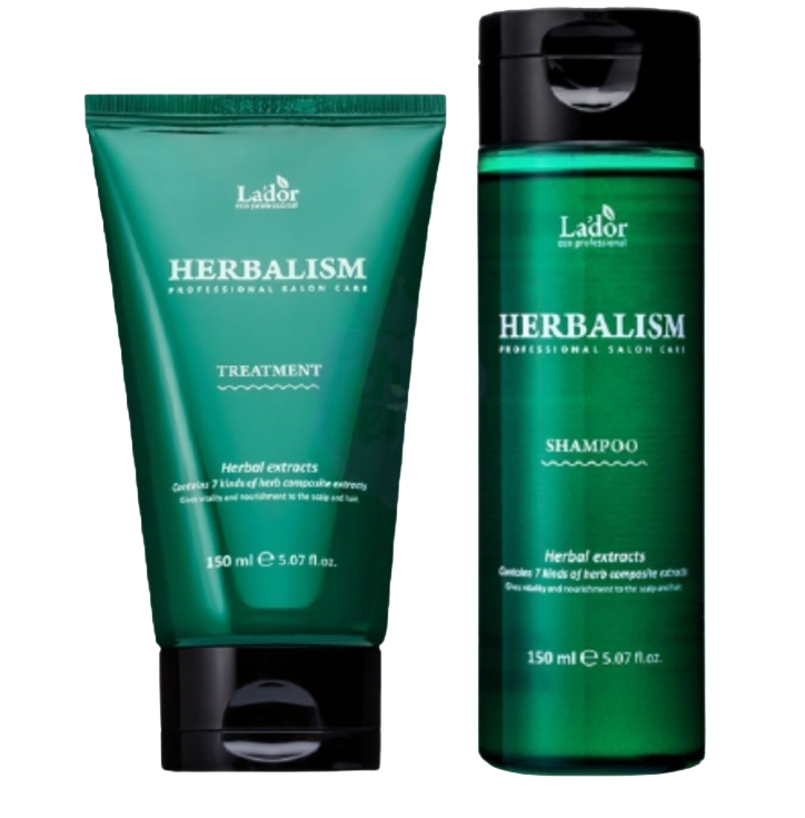 Набор Lador Herbalism Shampoo Herbalism Treatment Mask Set Mini 1667₽