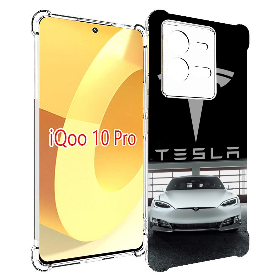 

Чехол MyPads Тесла для Vivo iQOO 10 Pro, Прозрачный, Tocco