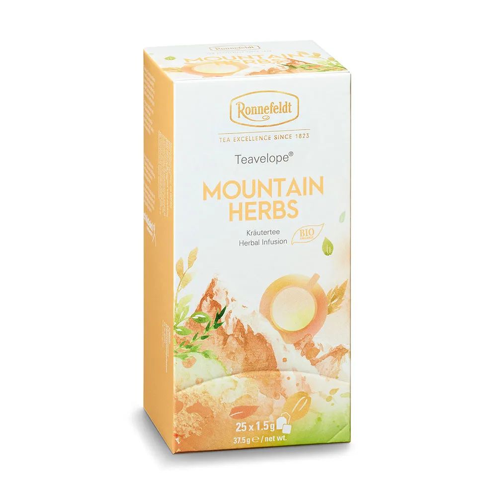 Чай травяной Ronnefeldt / Роннефельд  Teavelope Mountain Herbs (Горные травы) 25 пакетиков
